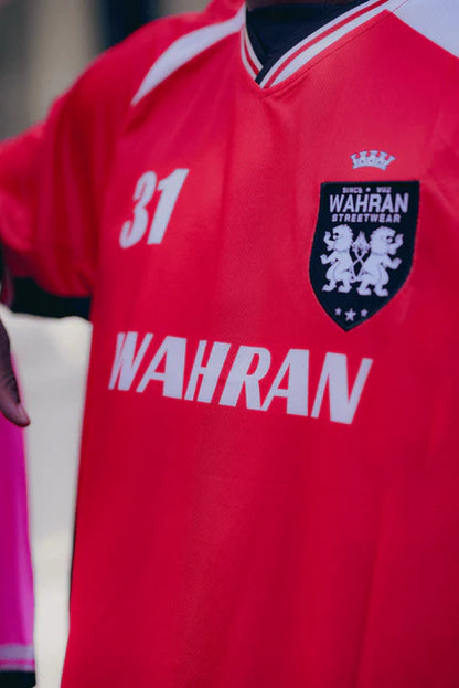 Red jersey WAHRAN